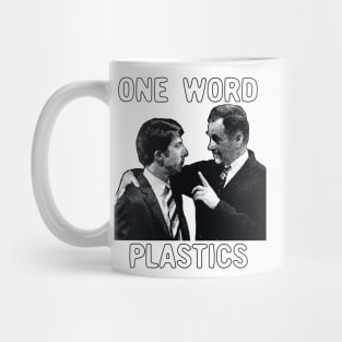 One Word. Plastics. The Graduate Mug